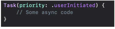 Code in Async/Await