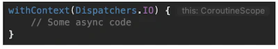 Code in Coroutines