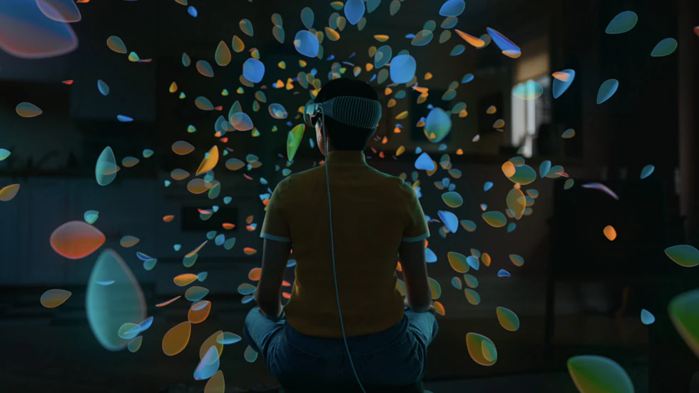 The Mindfulness environment in visionOS 2